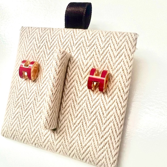 🔥HERMES MINI POP H EARRINGS - Picture 3 of 11
